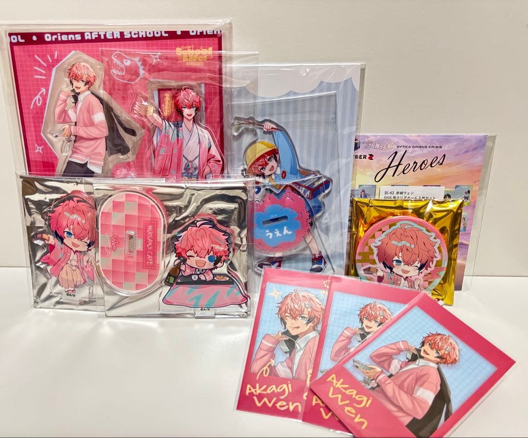 にじさんじ 赤城ウェン グッズセット - メルカリ