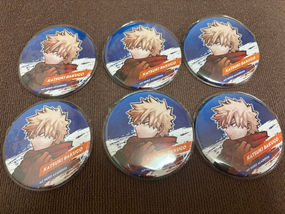 僕のヒーローアカデミア 爆豪勝己 新十傑缶バッジ 僕のヒーローアカデミア ヒロアカ コレクション缶バッジ コレ缶 新十傑