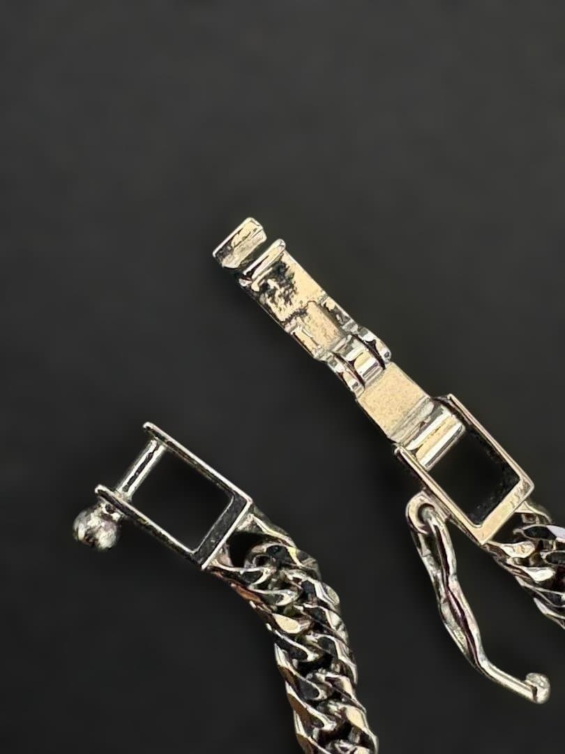 プラチナ6面W喜平ネックレス　50㎝　15.6ｇ