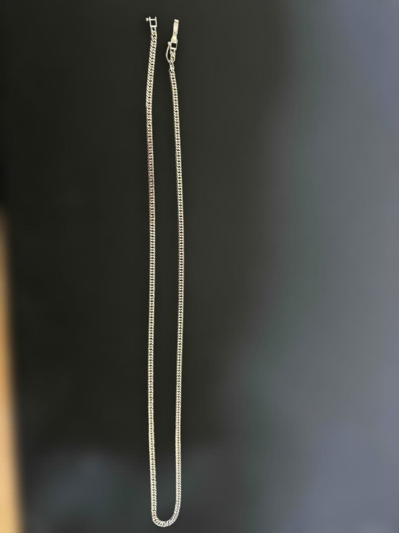 プラチナ6面W喜平ネックレス　50㎝　15.6ｇ