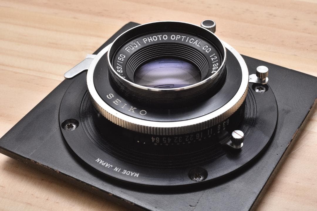 大判カメラ IKEDA ANBA 4x5 fujino 150mm6.3