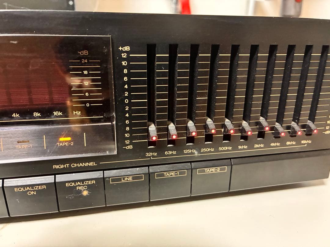 Sansui SE-800 ステレオグラフィックイコライザー