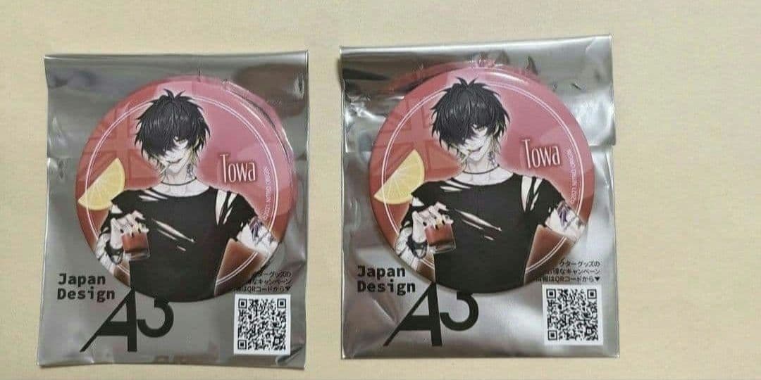 スロウ・ダメージ トワ 缶バッジ 2点 新品 HUB - メルカリ