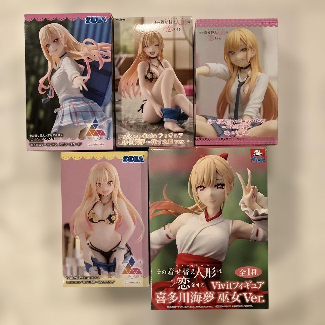 着せ恋 喜多川海夢 フィギュア 5体セット - メルカリ