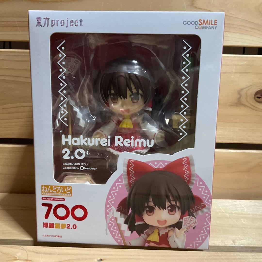 ねんどろいど　東方project　博麗霊夢2.0 フィギュア　再版版 ねんどろいど 東方Project 博麗霊夢2.0