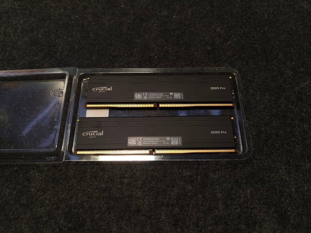 メモリー crucial Pro DDR5 64GB Kit (32GBx2) 5600