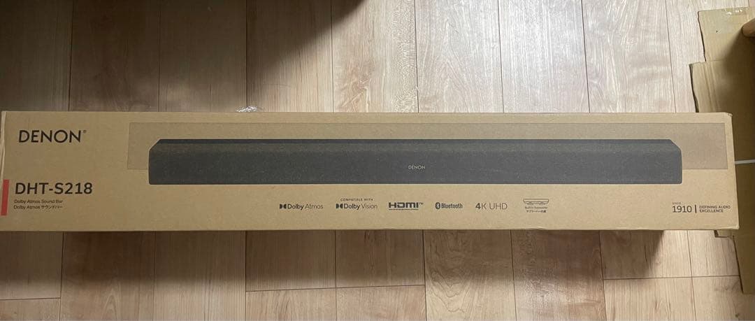 Denon デノン サウンドバー　DHT-S218K ブラック
