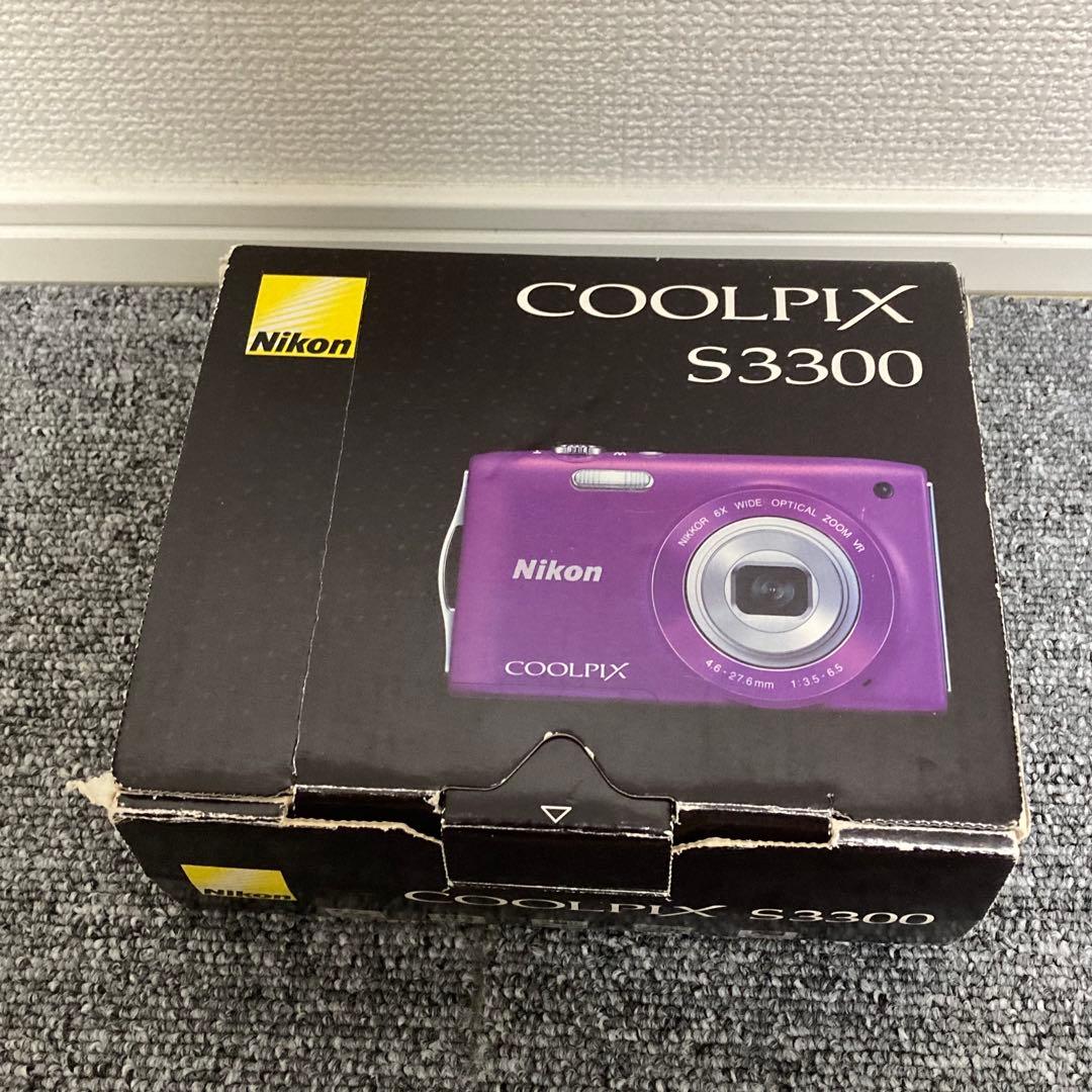 Nikon COOLPIX S3300パープル