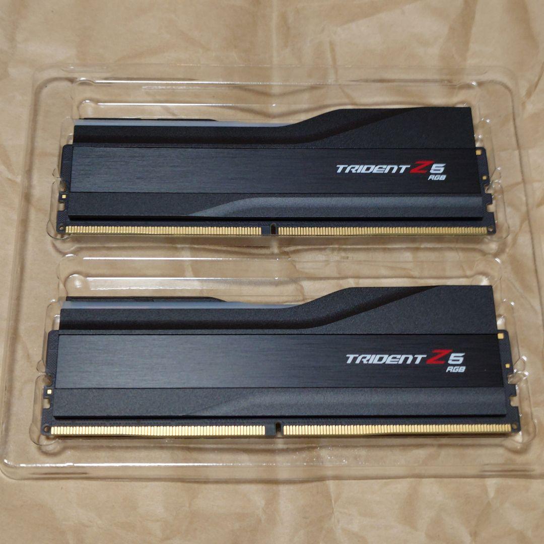 G.Skill DDR5-6400 16GB 2枚組 RGBメモリ