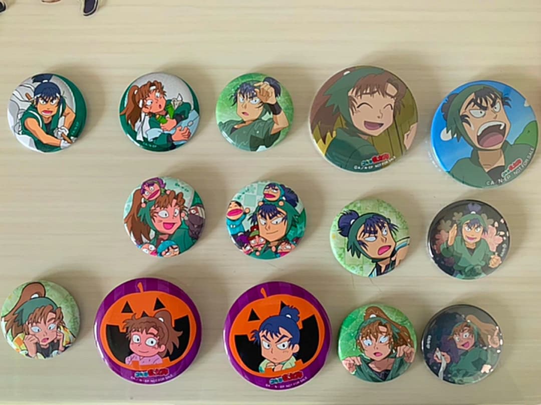 ジョジョ ディオ アニメ10周年記念展 場面写 缶バッジ ジャンフェス2024