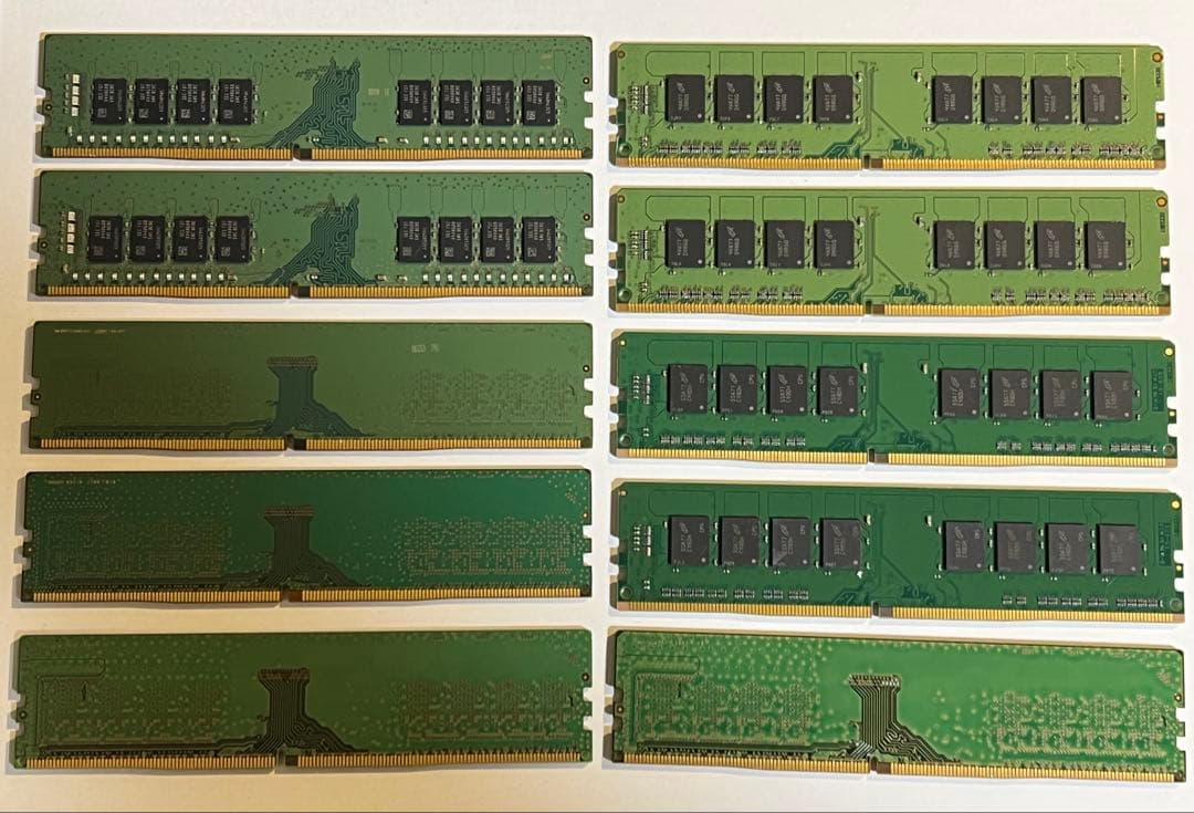 DDR4 デスクトップ用メモリ 16GB 2枚+8GB 8枚 10枚セット