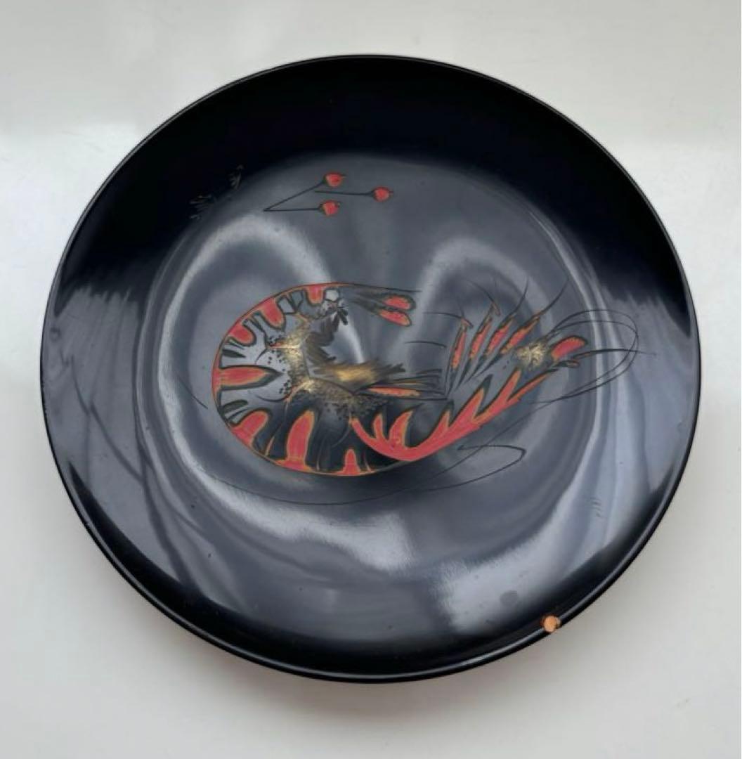 無形文化財 小野為郎作 村上堆朱 調漆三彩 新潟県村上 - メルカリ