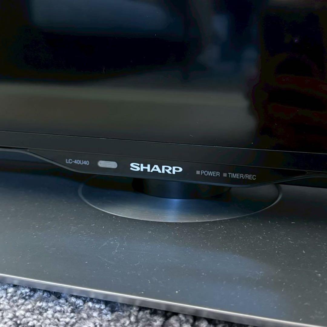 AQUOS 液晶テレビ 本体　SHARP 40インチ　　LC-40U40
