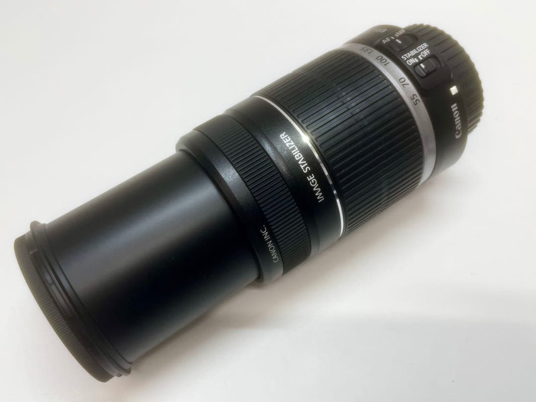 値下げ❗️Canonキャノン EFS55-250mm望遠レンズ 作動確認済み