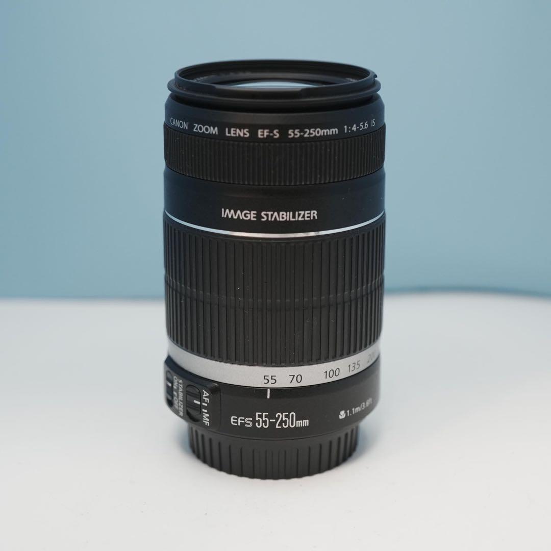 Canon純正 EF-S 55-250mm 望遠レンズ 美品 a4268