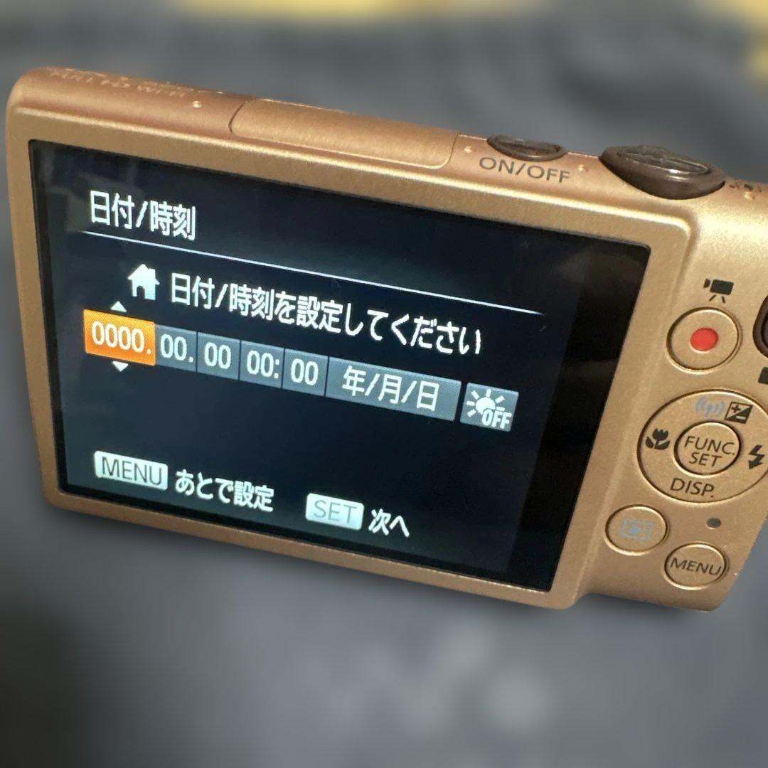 Canon IXY 620F コンパクトデジタルカメラ ゴールド 中古極美品