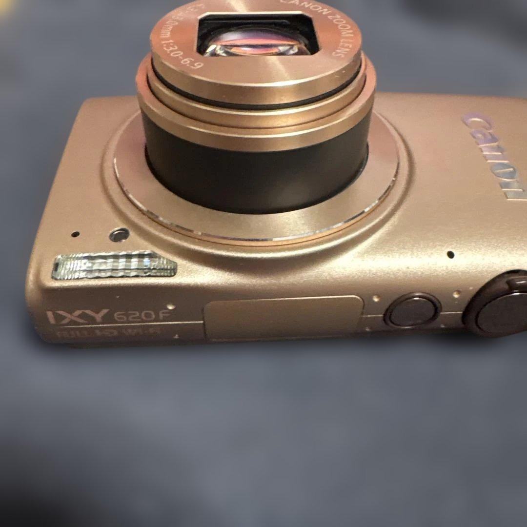 Canon IXY 620F コンパクトデジタルカメラ ゴールド 中古極美品