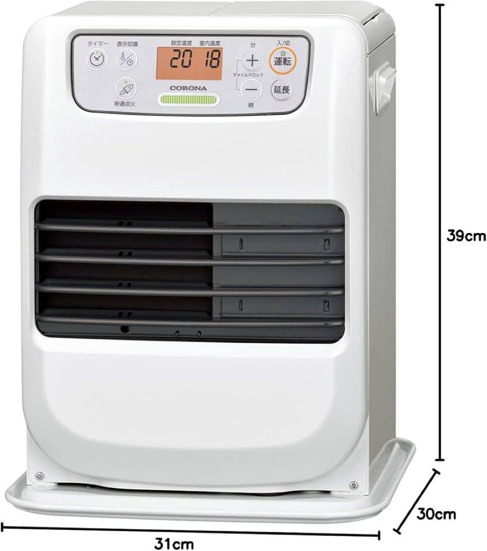 2023年製 [動作品]ファンヒーター デジタル表示　FH-M2523Y