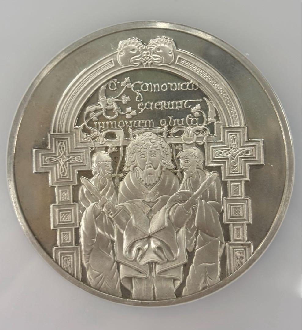 1974年フランス リヴル・ド・ケルズ　大型銀メダル NGC高鑑定 1974年フランス リヴル・ド・ケルズ 大型銀メダル NGC高鑑定