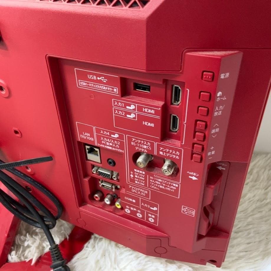 希少な赤！ LC-24K40 SHARP 液晶テレビ AQUOS 2017年製