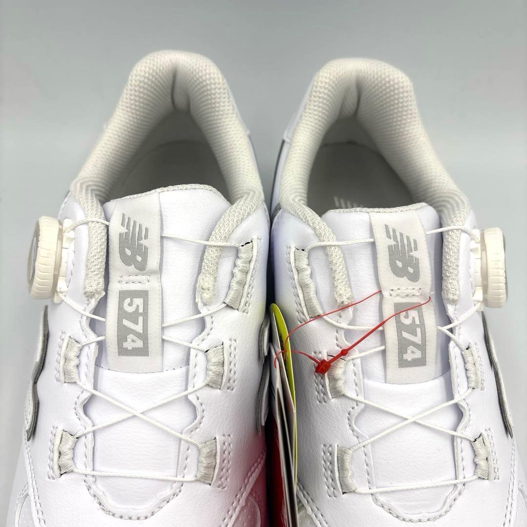 ✨未使用✨ニューバランス 574 ボア ゴルフシューズ【24.5cm】ホワイト