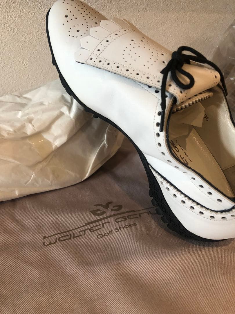 Walter Genuin ゴルフシューズ ホワイト　新品未使用 22.5cm
