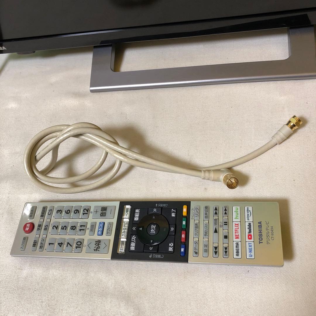 TOSHIBA 液晶テレビ 24V34 2021年製　REGZA　動作確認済