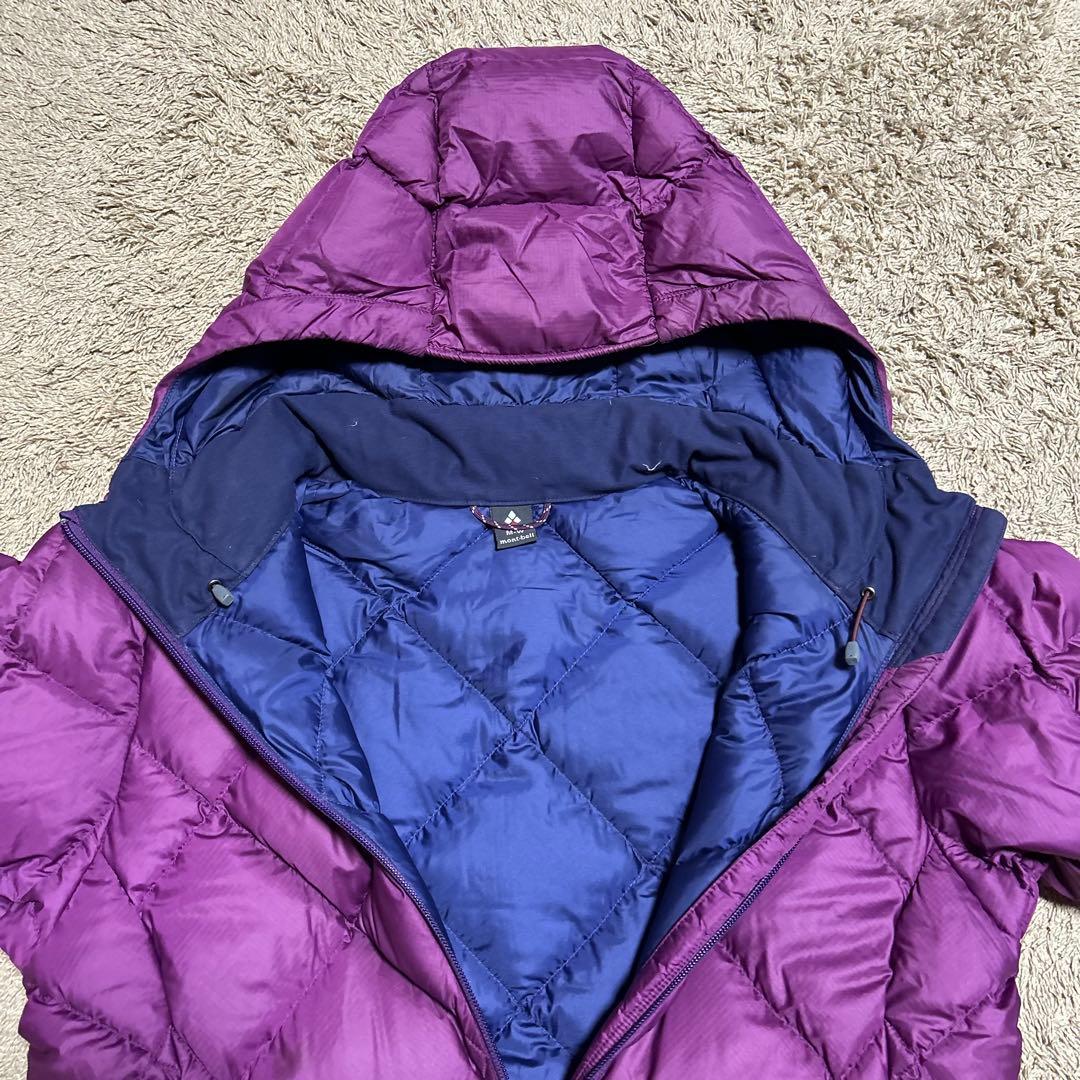 モンベル ライトアルパイン ダウンパーカー ex800 スタッフバッグ付き