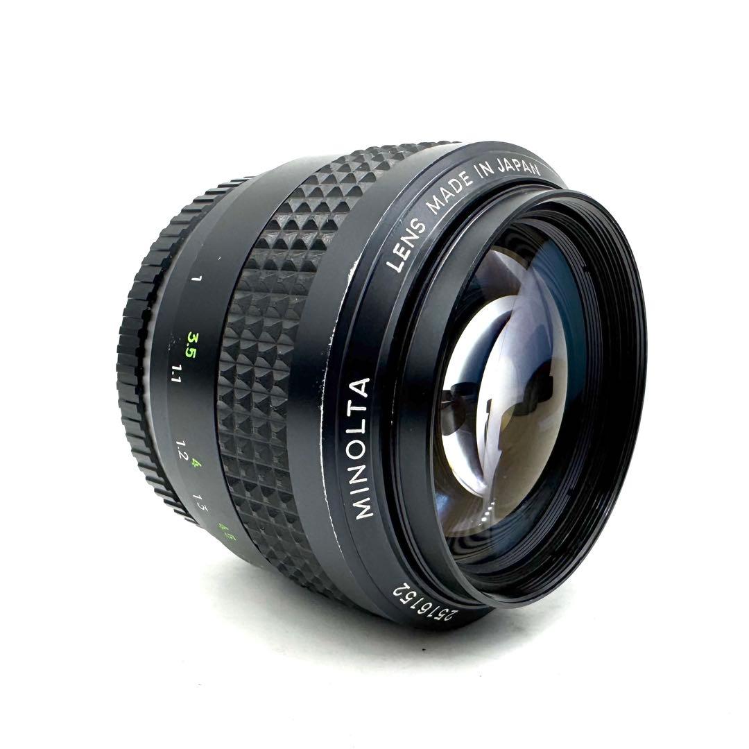 完動品 MINOLTA MC ROKKOR 85mm F1.7 ミノルタ