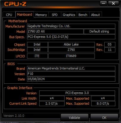 マザーボード GIGABYTE Z790 UD AX DDR5 Ver.1.0