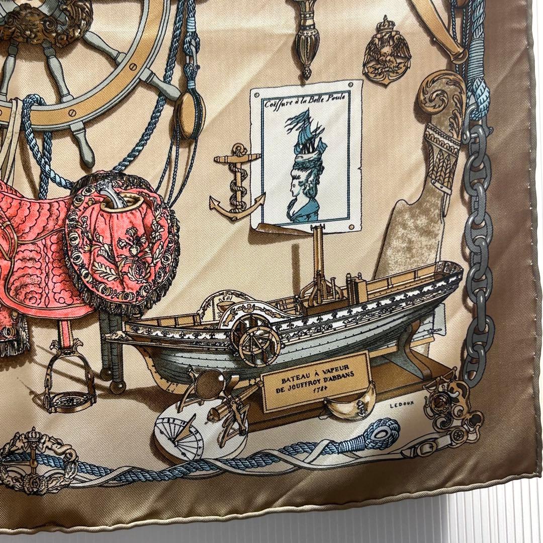 HERMES シルク スカーフ ガヴロッシュ 45×45cm MUSEE タグ有 - メルカリ