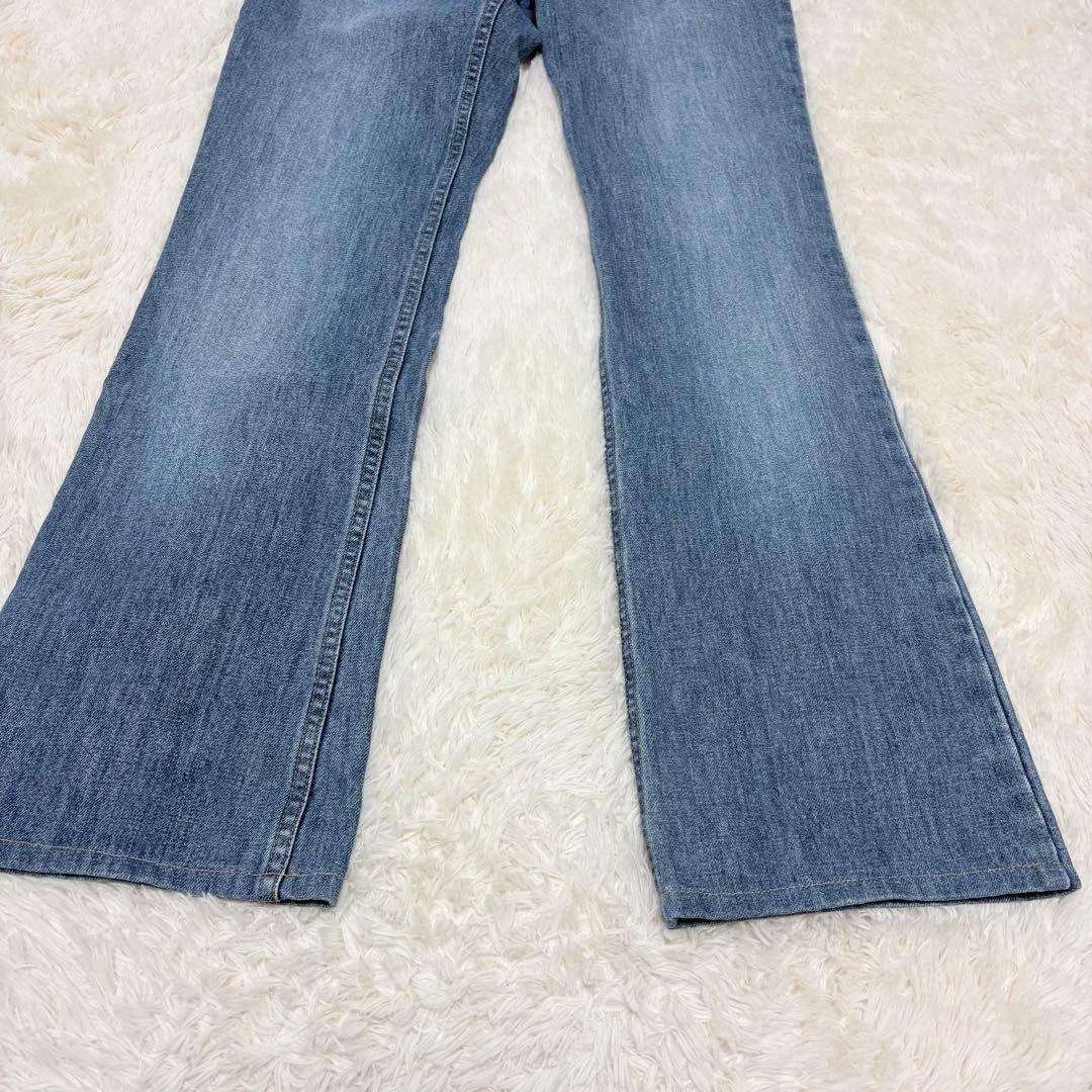 イタリア製✨希少 グッチ GUCCI ストレートデニム ロゴ刺繍 40サイズ