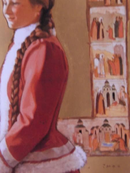 伊牟田 経正、女、高級希少画集画、版上サイン入 新品額付