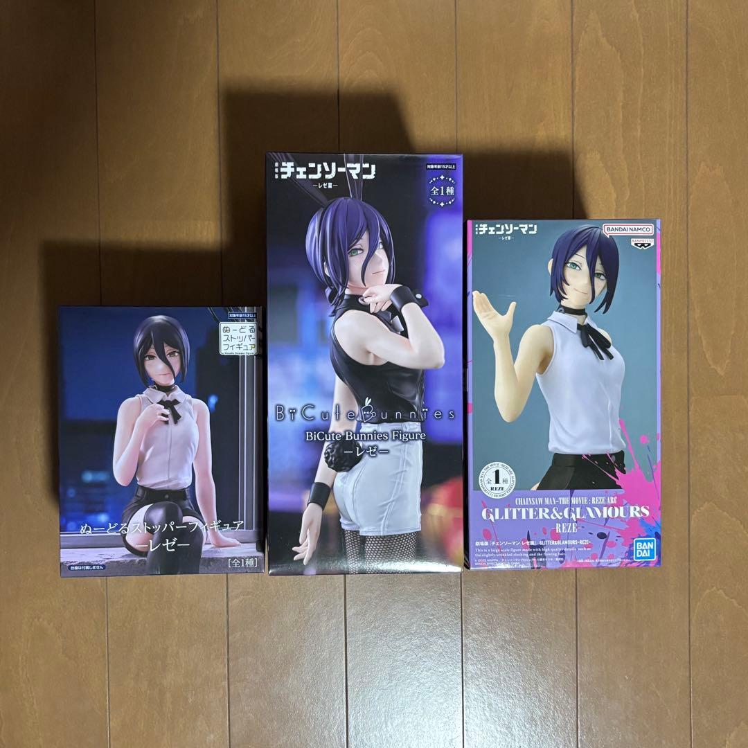 最新 他 チェンソーマン プライズフィギュア まとめ売り レゼ パワー