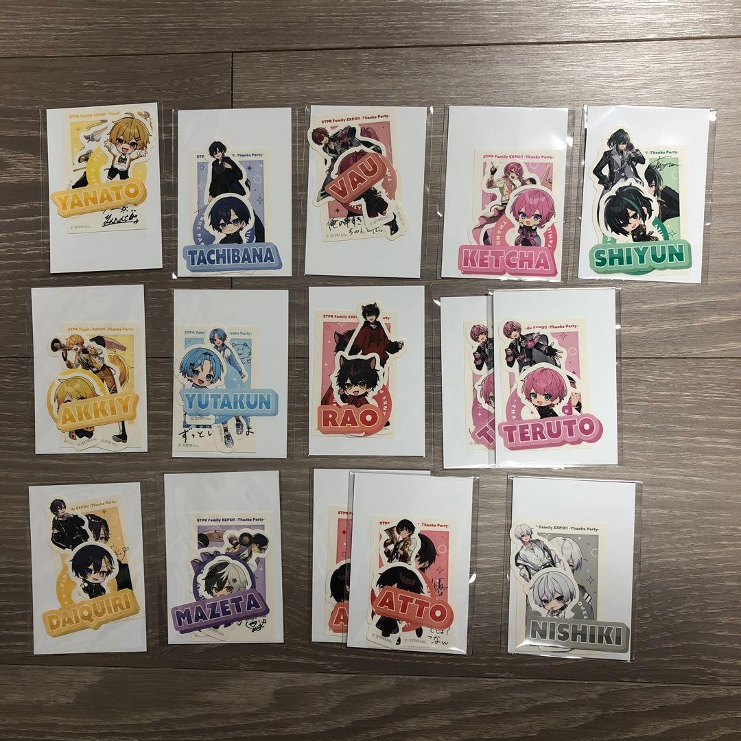 STPR expo すとふぁみくじ C賞 ステッカーセット 15枚セット - メルカリ