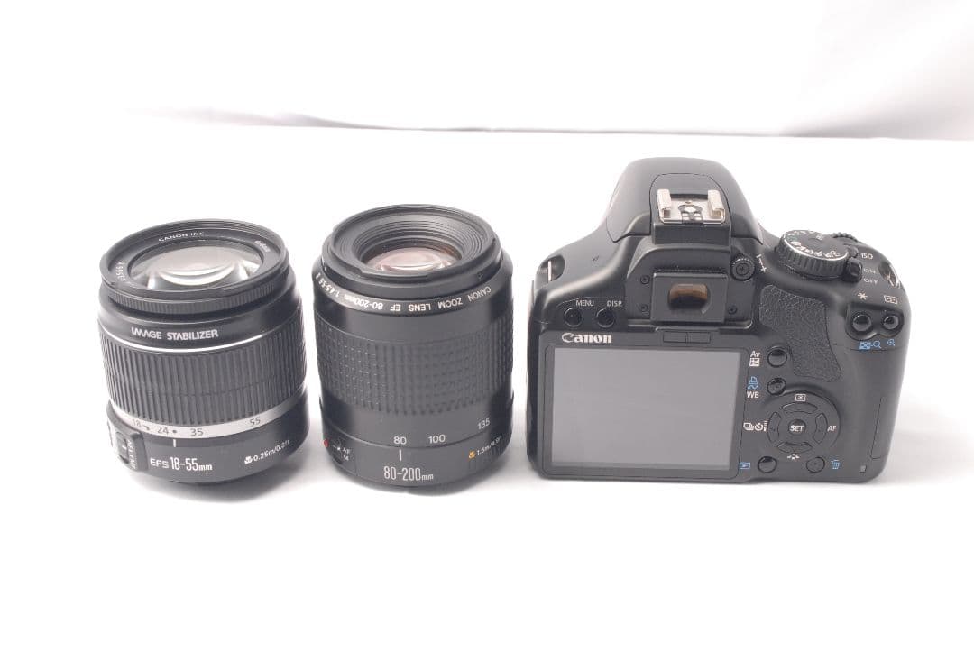 Canon EOS Kiss X2 ★ 一眼レフ望遠レンズ付Wレンズ手振れ補正☆