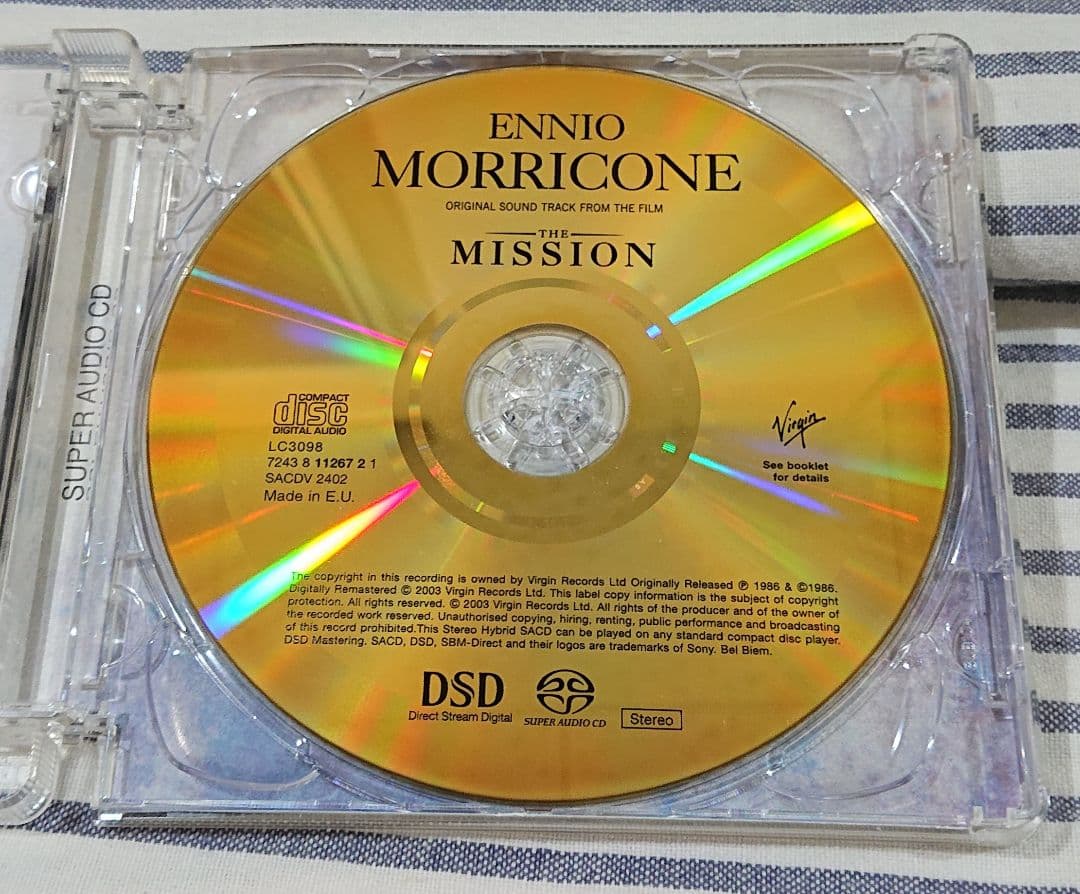 SACD) エンニオ・モリコーネ「ミッション」