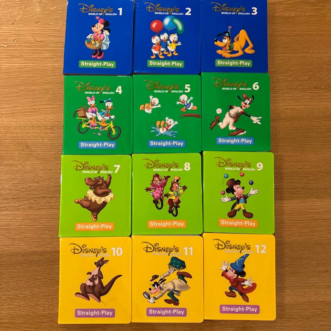 ストレートプレイ DVD　新子役　DWE　ディズニー英語システム ストレートプレイ 新子役DVD 9巻単品 Straight-Play DWE ディズニー