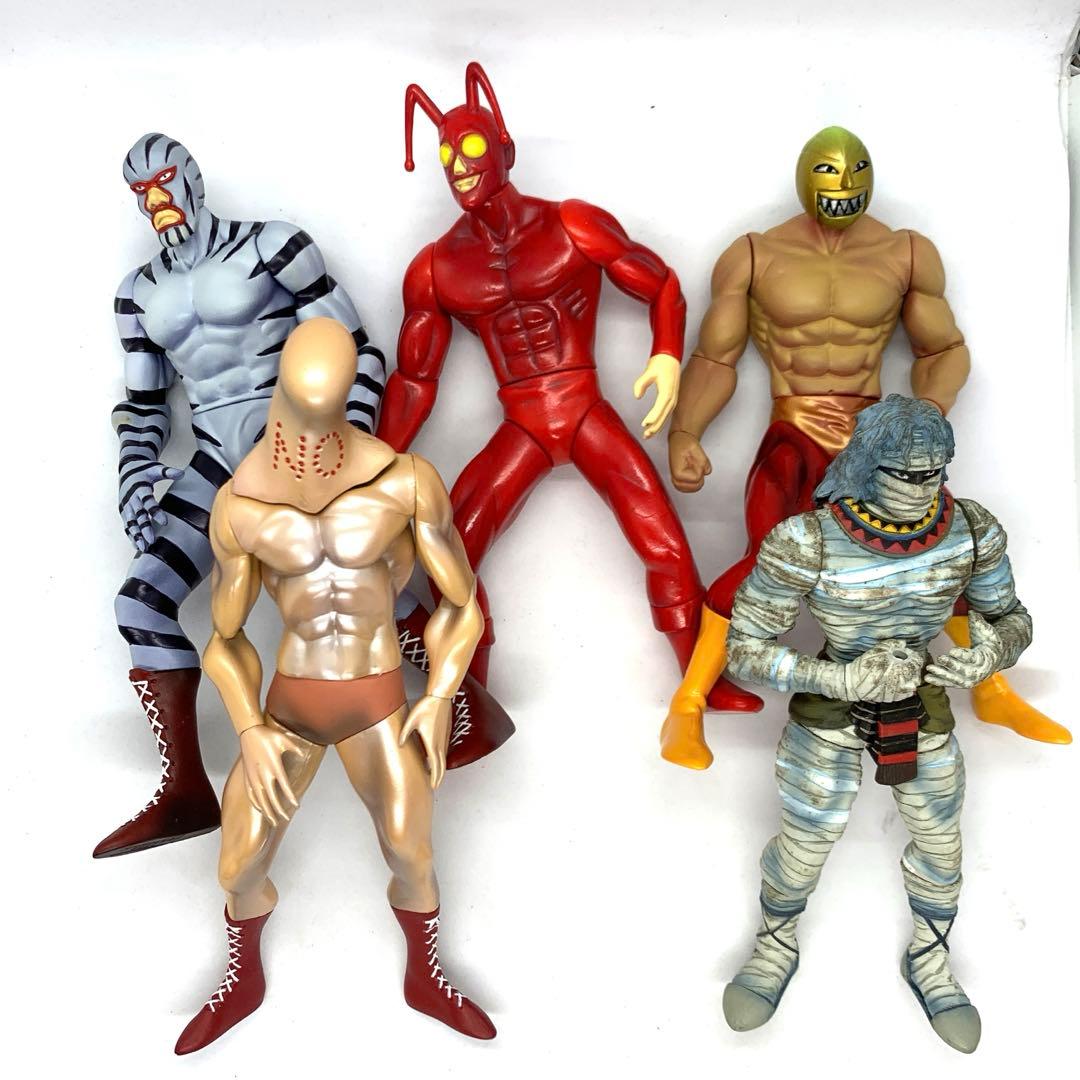 海洋堂 タイガーマスク バイオレンスアクションフィギュア 5体セット