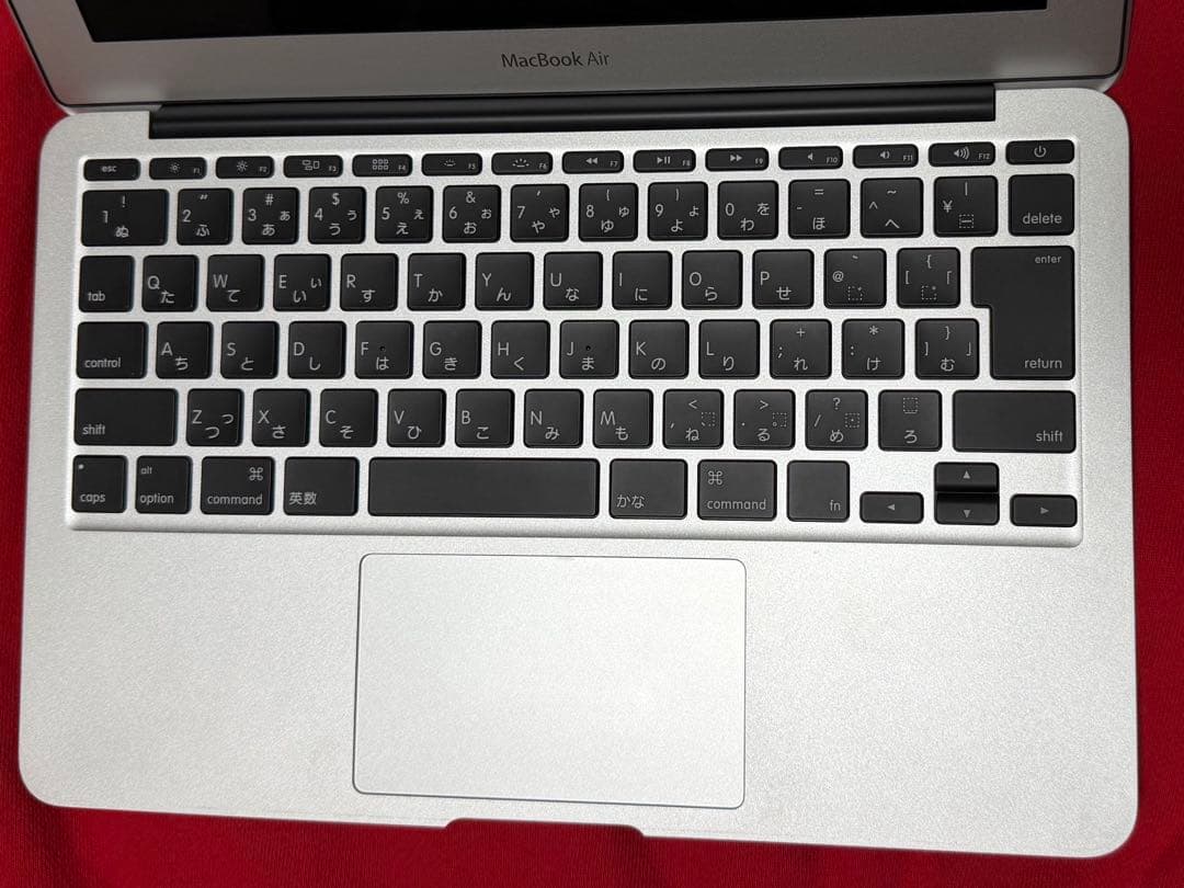 MacBook Air 初期化済み／初期設定画面から