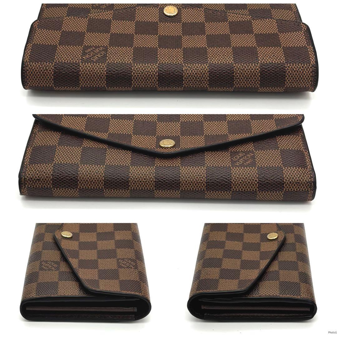 超美品】ルイヴィトン ポルトフォイユ サラ ダミエ 長財布 16カード