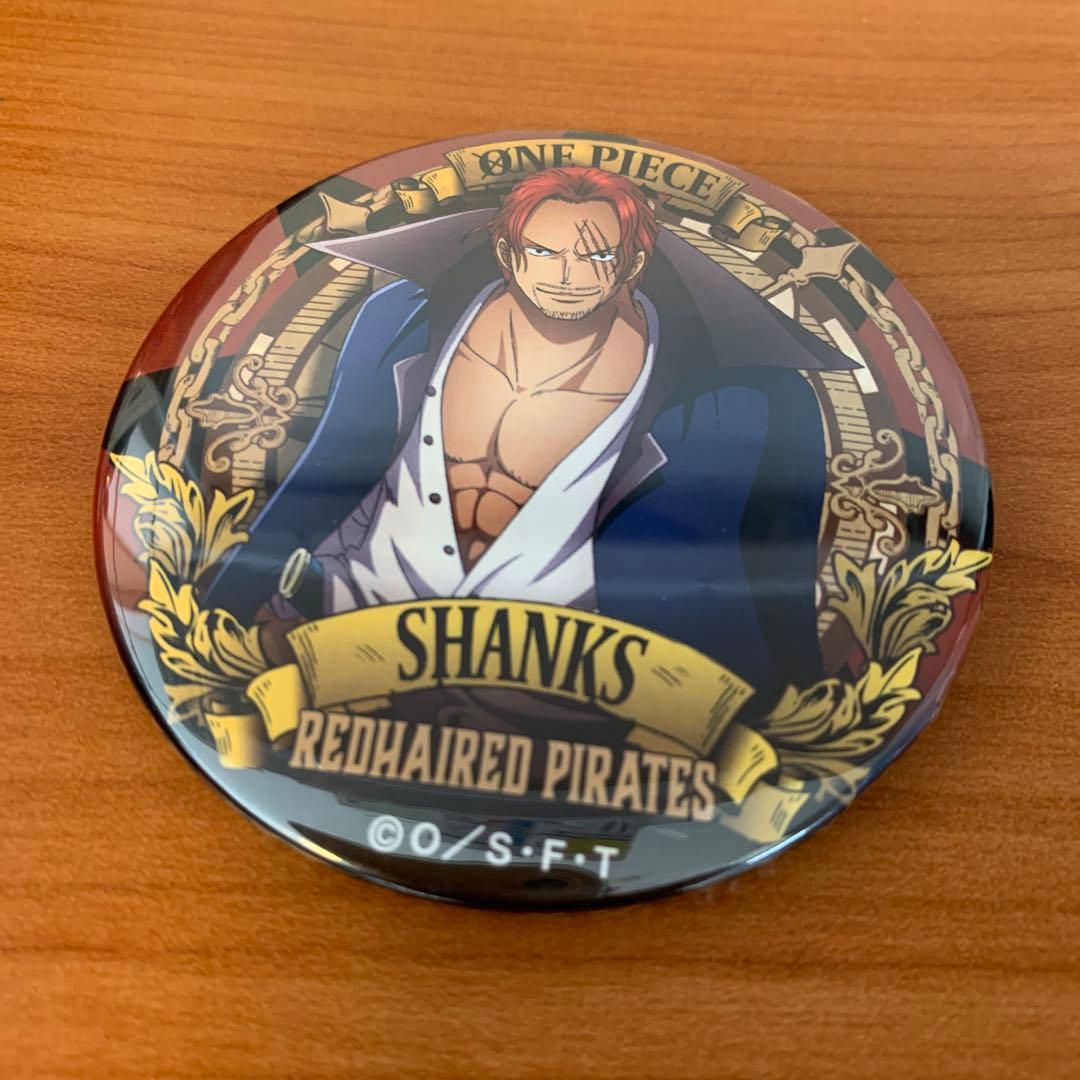 ワンピース シャンクス 缶バッジ - メルカリ