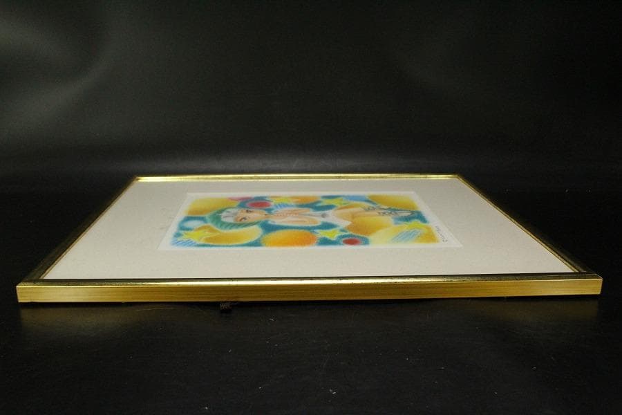 りくのこういち パステル画 宮沢賢治「双子の星」よりチェンセ童子