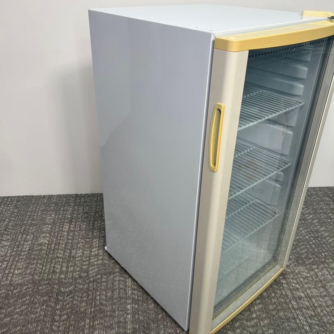 104業務用 冷蔵ショーケース オフィスコンビニ XW-105 左右開き 小型