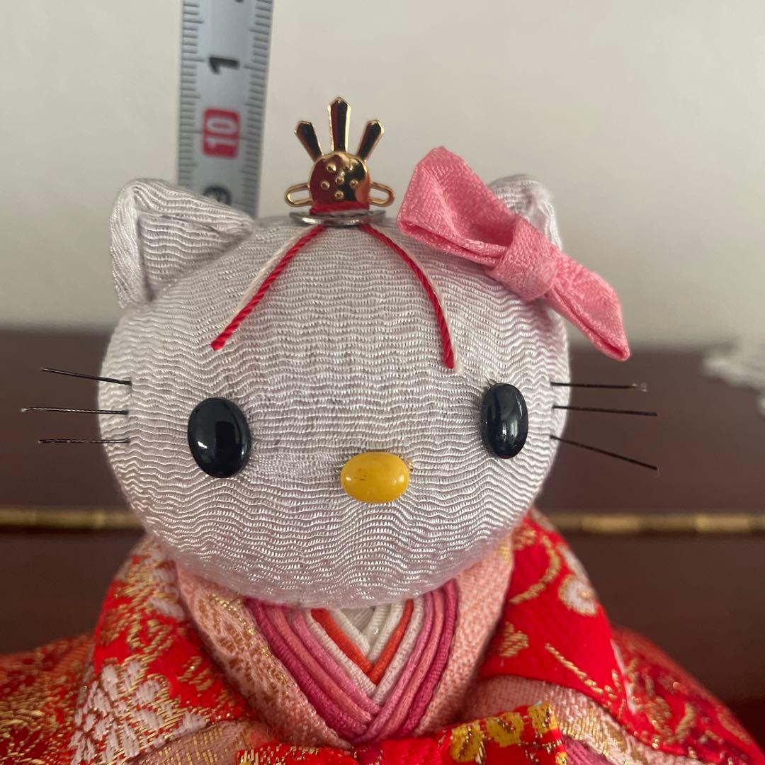 ハローキティ 和風飾り 木目込み雛人形 - メルカリ