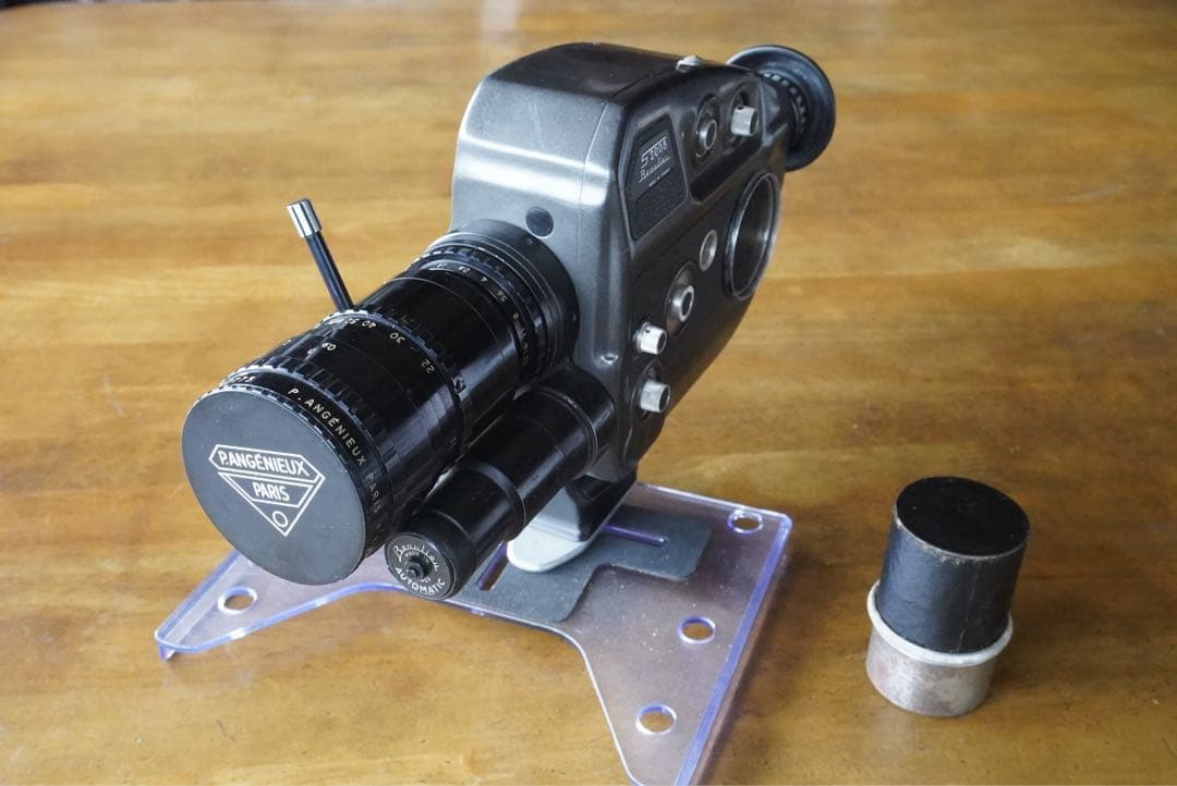 P.ANGENIEUX 8-64mmF1.9＋Beaulieu S2008 Beaulieu S2008 Super8MM camera with P. Angenieux 8-64mm 1.9 Lens