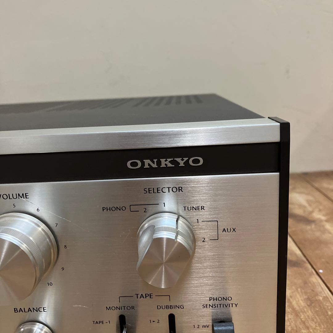 D-1 昭和レトロ オンキョー インテグラ A-755 mkII/70 アンプ