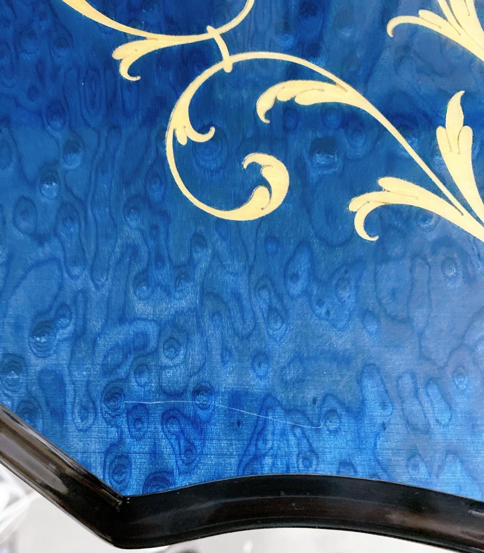 Demain ドマン サイド・ローテーブル イタリア アンティーク 象嵌細工