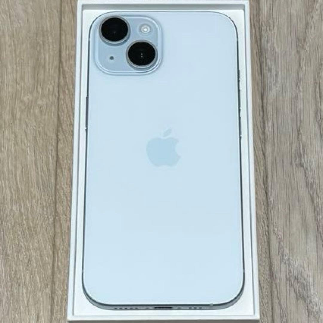 新品近いバッテリー容量100% iPhone15 128GB SIMフリー 本体