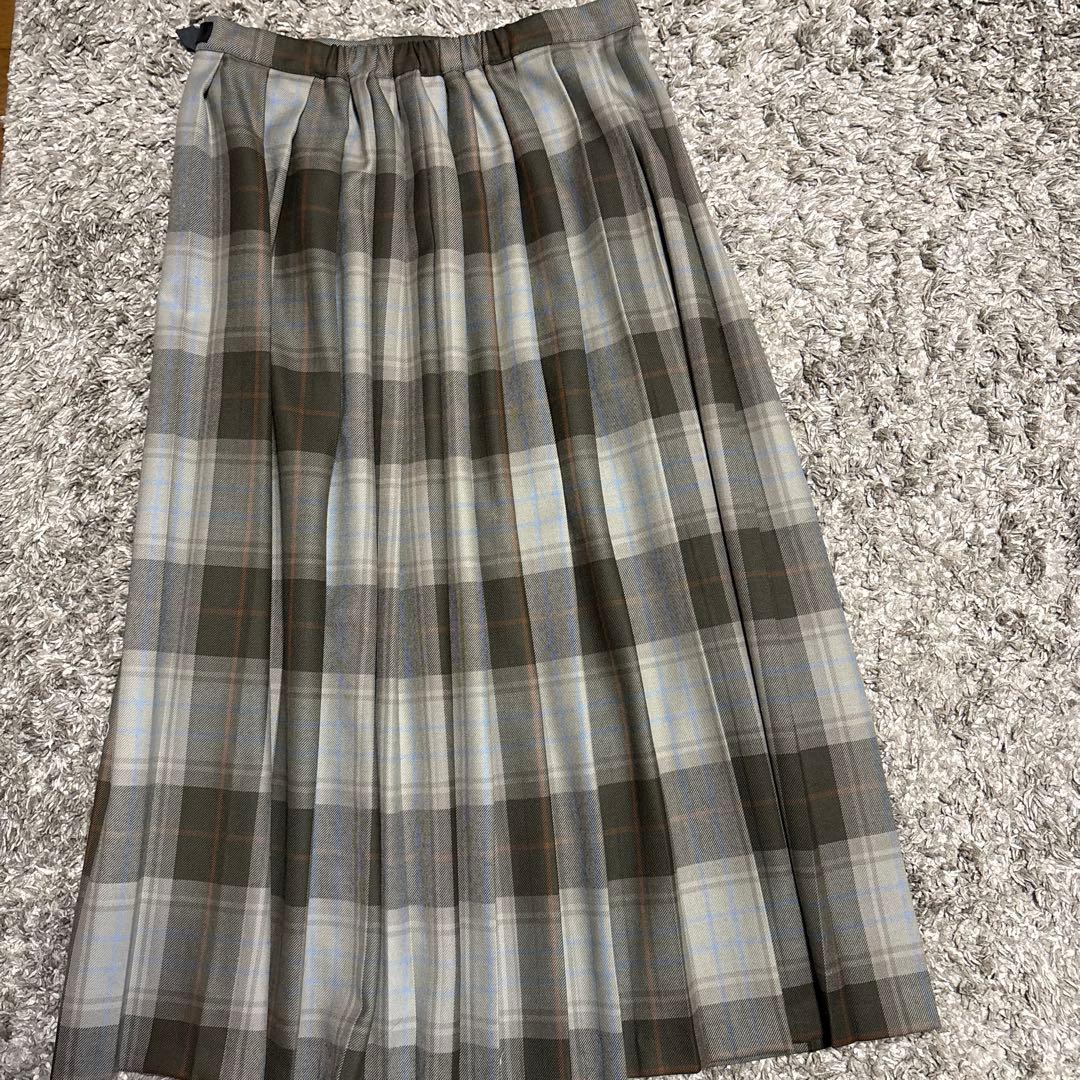 O'NEILL チェック柄 プリーツロングスカート 12 - メルカリ